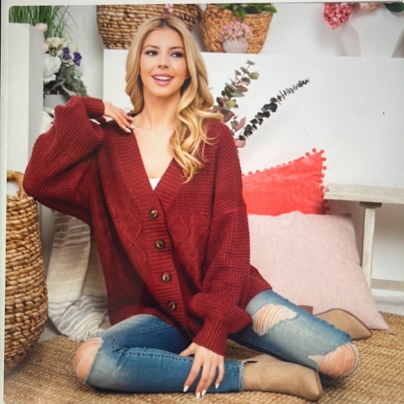 NWT 🏷️ A Girl Thing Womens Cardigan - Picture 5 of 5